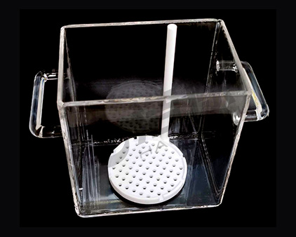  Single-layer quartz square cylinder